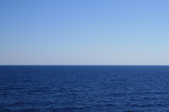 Day Six was spent completely at sea.  We were excited for Day Seven so we could scream, "Land Ho!"