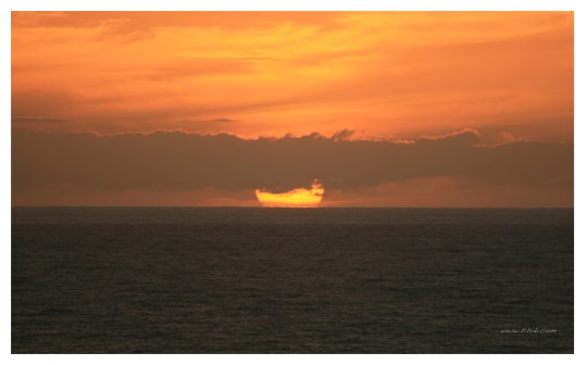 Dear God,  That's a very important Kid you've got up there.  Please make sure he is adjusting okay... sometimes he like to play tough.  Oh, and thank you for beautiful orange sunsets.