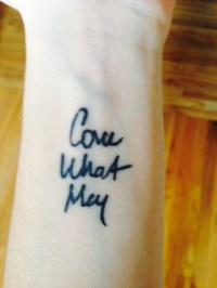 "I will love you until my dying day."